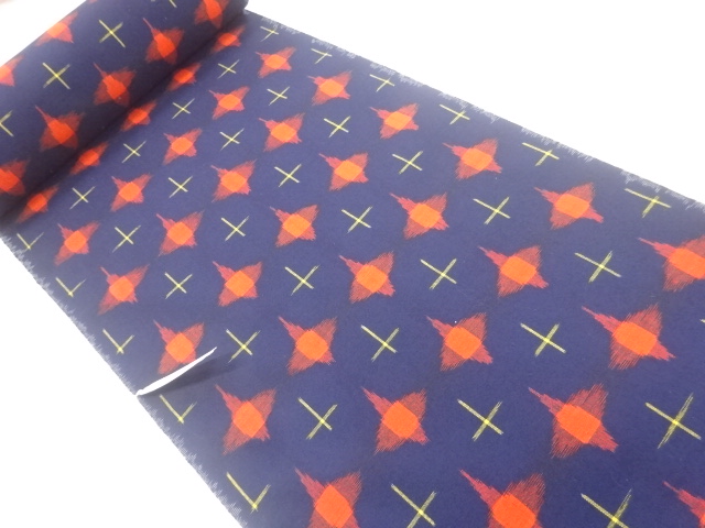 JAPANESE KIMONO / ANTIQUE ENSEMBLE BOLT / WOOL